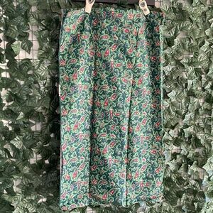 Vintage Wamsutta Paisley Fabric approx 30” x 2 yards